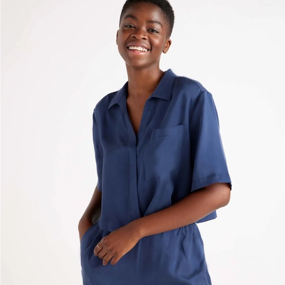 Quince Other - Quince Washable Silk Pajama Top